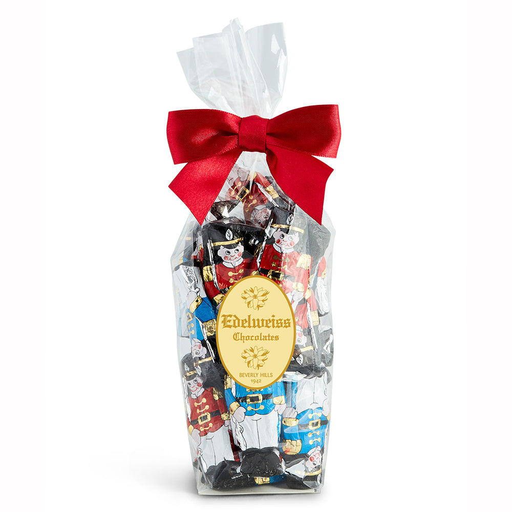 Milk Chocolate Foiled Toy Soldiers - Edelweiss Chocolates