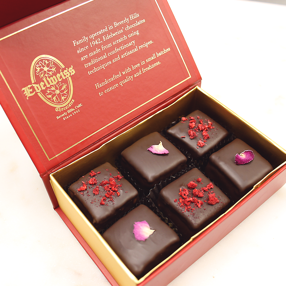 Raspberry & Rose Marshmallow Assortment - Edelweiss Chocolates