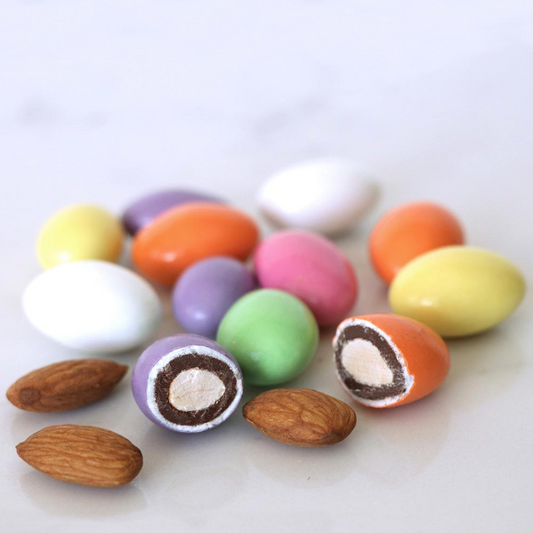Milk Chocolate Jordan Almonds - Edelweiss Chocolates