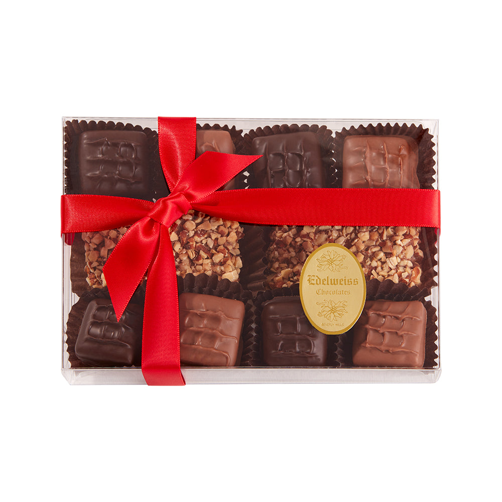 Chocolate Toffee Assortment (18 Pieces) - Edelweiss Chocolates
