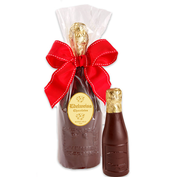 Champagne Bottle (Small) - Edelweiss Chocolates