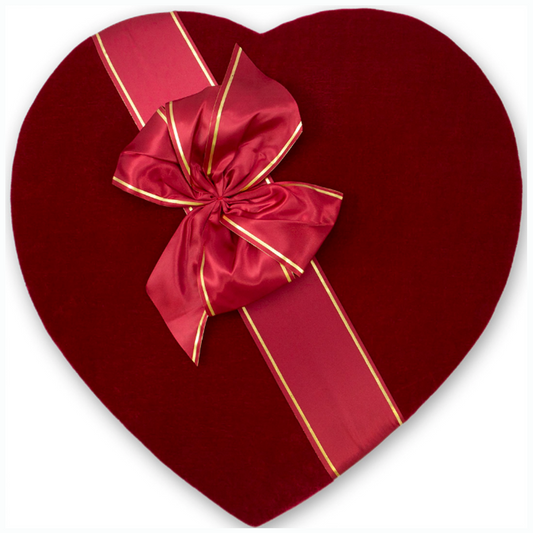 NEW Red Velvet Heart (7 lb) - Edelweiss Chocolates