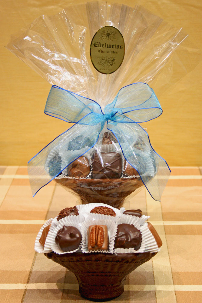 Small Assorted Chocolate Basket - Edelweiss Chocolates